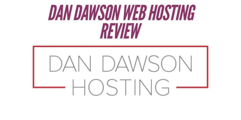 Dan Dawson web hosting review